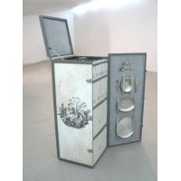 Ellen_vai_no_vapor,2008,Mdf_policromado,ferro,cartao_121x50x48cm